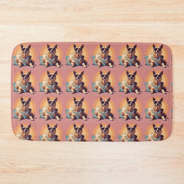 Item preview, laid-back dog, ready to soak up the sun in style designed and sold by Atres89.