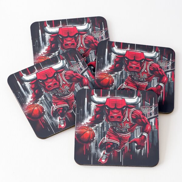 Item preview, Chicago Bull Basketball Streetart Art Design Bull Bull Ball designed and sold by The-Diamond-Art.