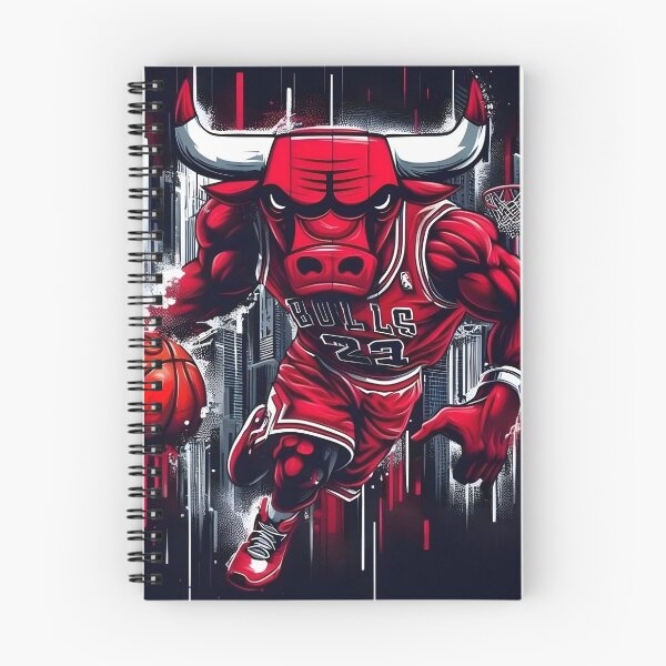 Artikelvorschau, Chicago Bull Basketball Streetart Art Design Bull Bull Ball entworfen und verkauft von The-Diamond-Art.