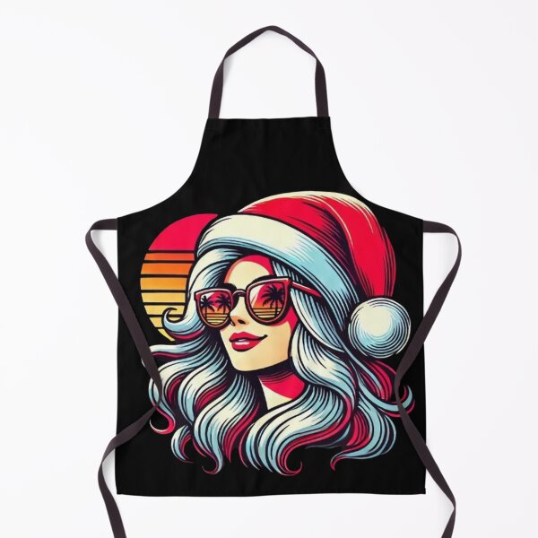 Item preview, Santa Face Retro Sunglasses Christmas Shirts For women girls designed and sold by SztylishDesigns.