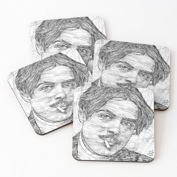 Item preview, WYNDHAM LEWIS - ink portrait .1 designed and sold by lautir.