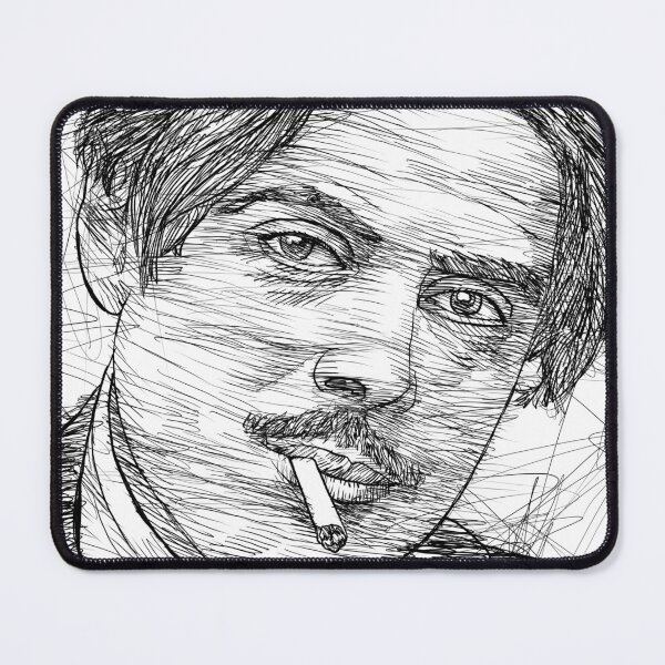 Item preview, WYNDHAM LEWIS - ink portrait .1 designed and sold by lautir.