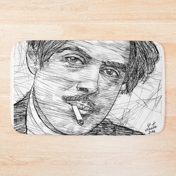 Item preview, WYNDHAM LEWIS - ink portrait .1 designed and sold by lautir.
