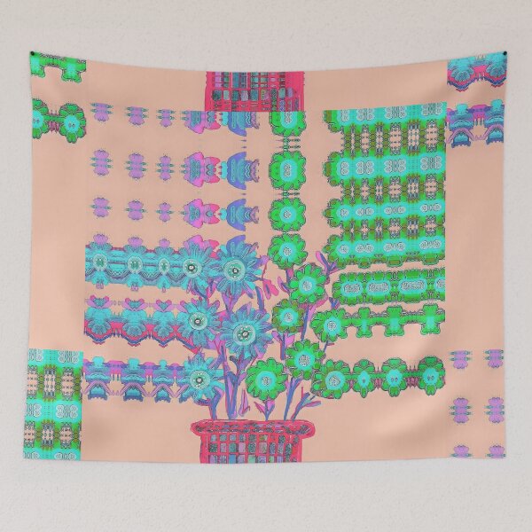 Item preview, Digital Doppleganger: Iced apricot mint watercolour bunch designed and sold by bekki smith.