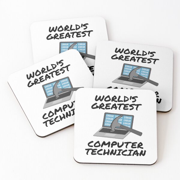 Item preview, World's Greatest Computer Technician, Office Humour designed and sold by doodlerob.