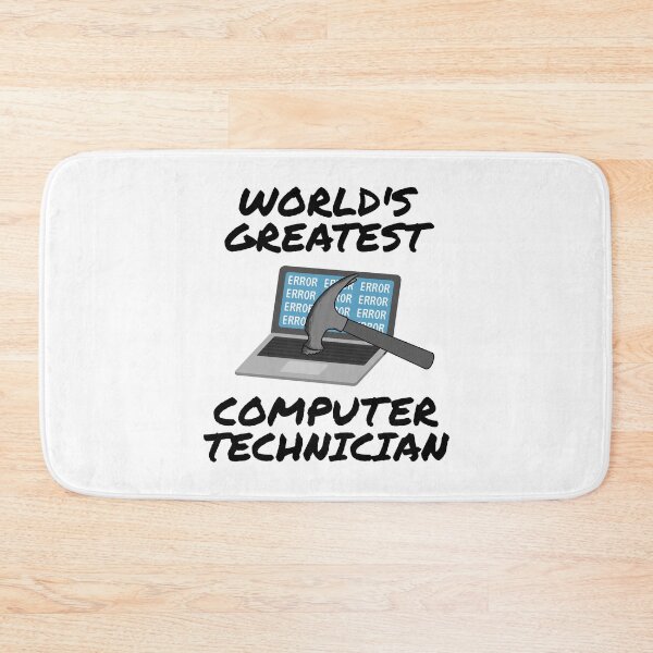 Item preview, World's Greatest Computer Technician, Office Humour designed and sold by doodlerob.