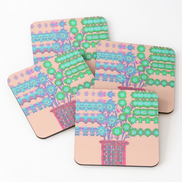 Item preview, Digital Doppleganger: Iced apricot mint watercolour bunch designed and sold by bekki smith.
