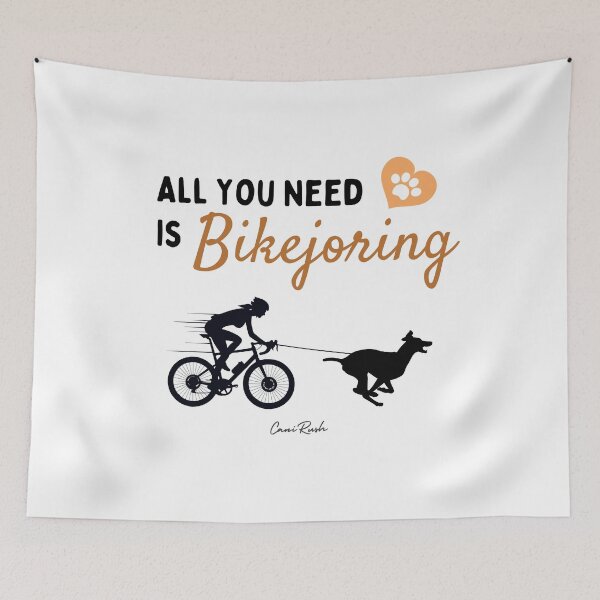 Item preview, All you need is bikejoring canicross canivtt canibike designed and sold by CaniRush.