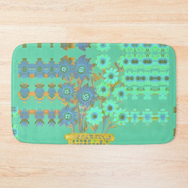 Item preview, Digital Doppleganger: Fresh spearmint teal watercolour bunch designed and sold by bekki smith.
