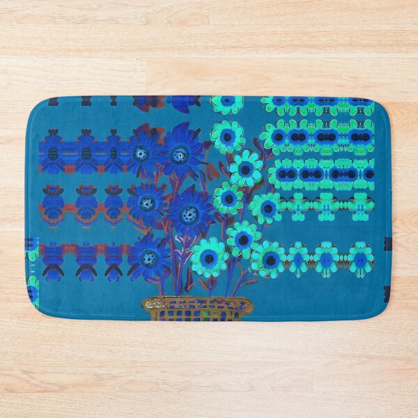 Item preview, Digital Doppleganger: Cool mint blue watercolour bunch designed and sold by bekki smith.