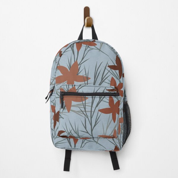 Item preview, A Rustic Floral Pattern On A pale Blue Background designed and sold by Zilpa’s Prints.