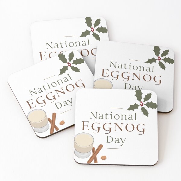 Item preview, Celebrate National Eggnog Day with Festive Apparel designed and sold by QATRIZZ0.