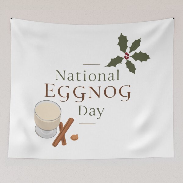 Item preview, Celebrate National Eggnog Day with Festive Apparel designed and sold by QATRIZZ0.