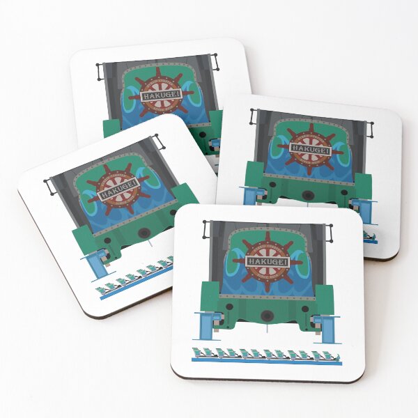 Item preview, Hakugei Nagashima Spa Land Coaster Train Design designed and sold by CoasterMerch.
