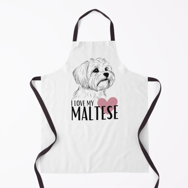 Item preview, I Love My Maltese - Cute Dog Lover Gift designed and sold by ToxiCool.