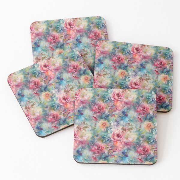 Item preview, Watercolor roses floral pattern designed and sold by Baart72.