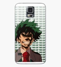 "EAT THIS" - Midoriya, BNHA Case/Skin for Samsung Galaxy