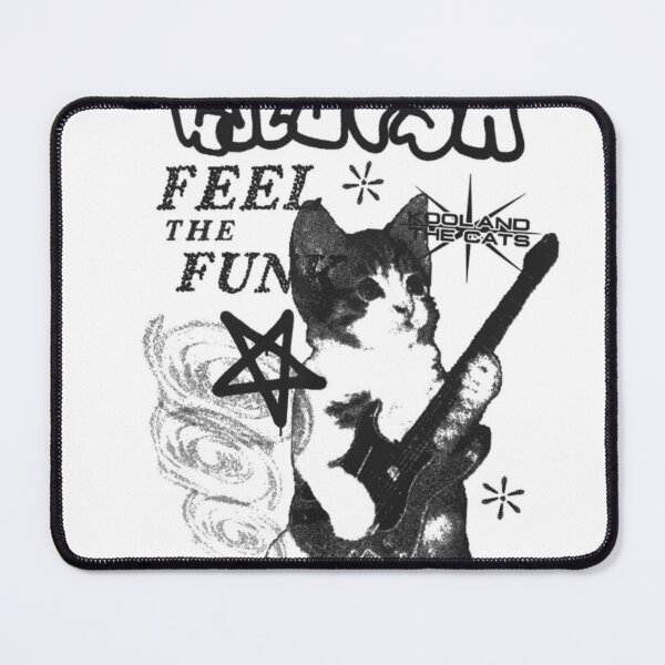 Item preview, Cute Cat playing the guitar designed and sold by EclipseElixirs.