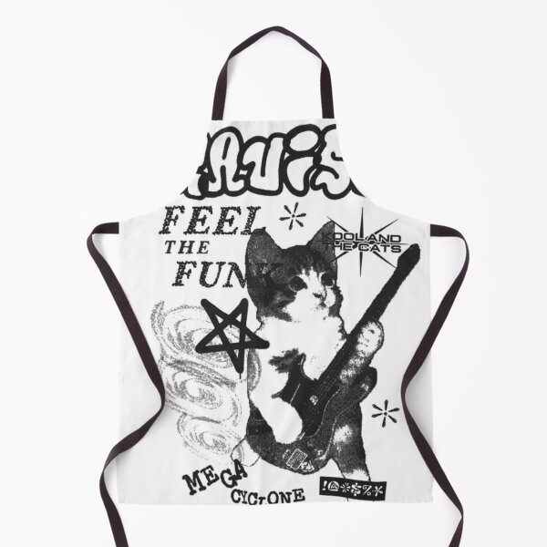 Item preview, Cute Cat playing the guitar designed and sold by EclipseElixirs.