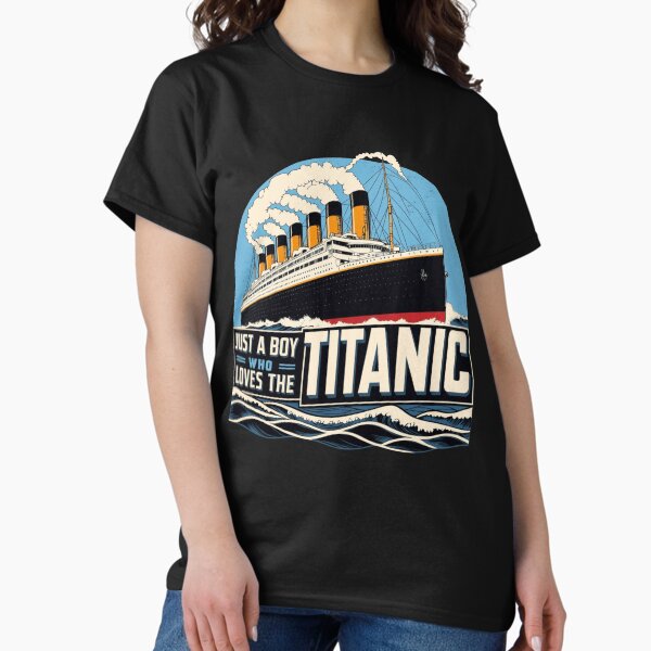 Item preview, Just a Boy Who Loves the Titanic  designed and sold by haitrieuic96.