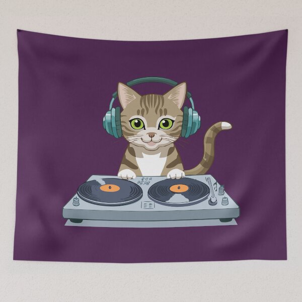 Item preview, DJ CAT designed and sold by Gnfree.
