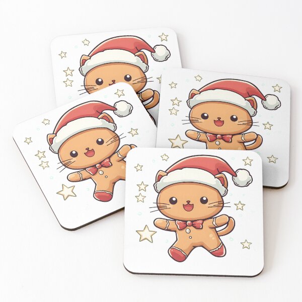 Item preview, Cute Christmas Santa Cat designed and sold by CoolMantras.