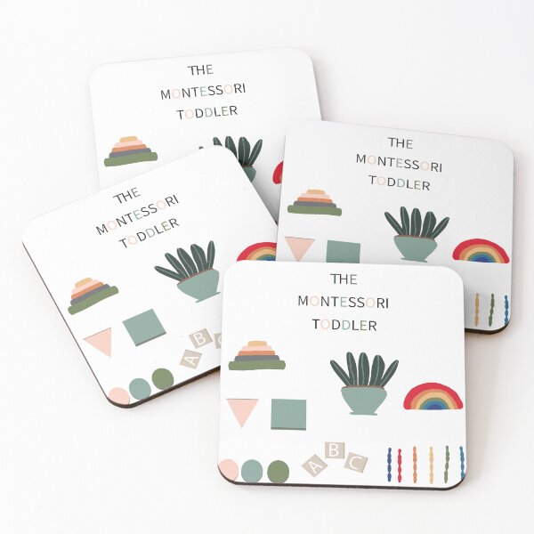 Item preview, montessori toddler Sticker designed and sold by TaniaArtDesign.