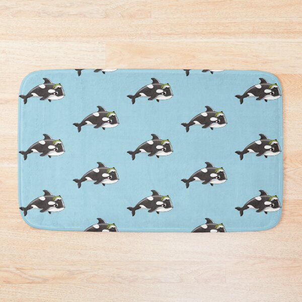 Item preview, Salmon Hat Orca designed and sold by Natasha Mansfield.