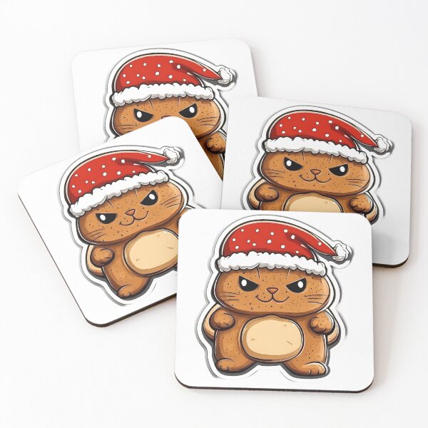 Item preview, Cute Christmas Santa Cat designed and sold by CoolMantras.