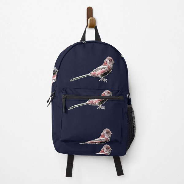 Item preview, Long-tailed Rosefinch White Alternate Design  designed and sold by designsasstultd.