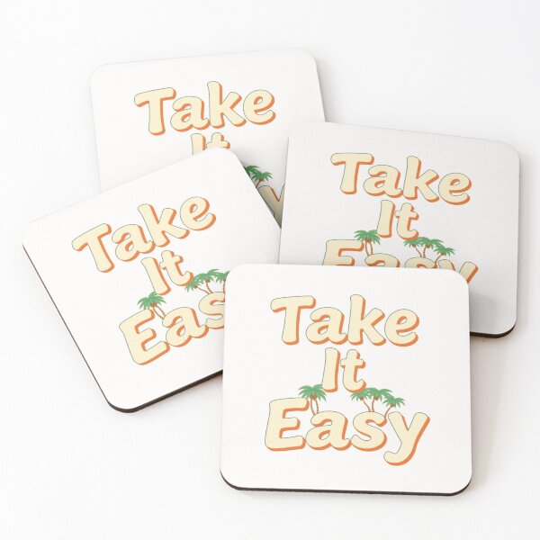 Item preview, Take It Easy Tree Motivational Cool Positivity Optimism Vibes Art  designed and sold by Kia Blaze.