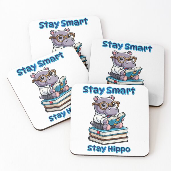 Item preview, Stay smart stay hippo designed and sold by yoyola999.