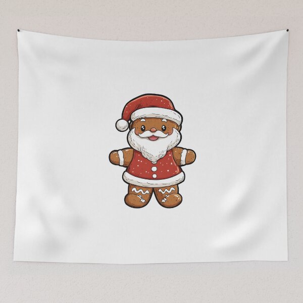 Item preview, Funny Gingerbread Christmas Santa Claus designed and sold by CoolMantras.