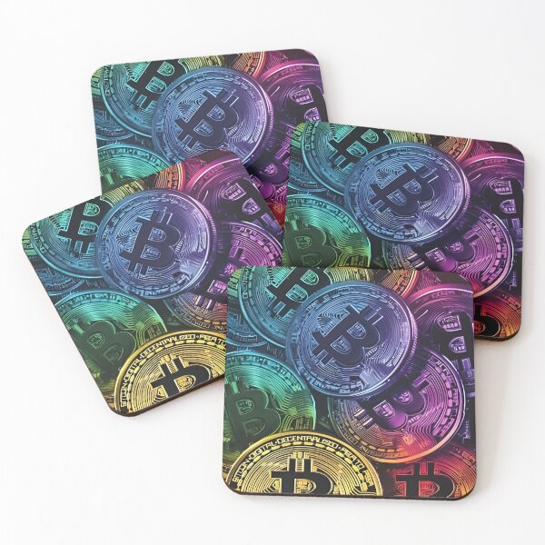 Item preview, Bitcoin lover coin currency crypto cryptocurrency cryptocurrency color pop designed and sold by The-Diamond-Art.