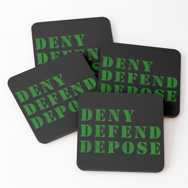 Item preview, Deny Defend Depose designed and sold by Angry Swan Designs.