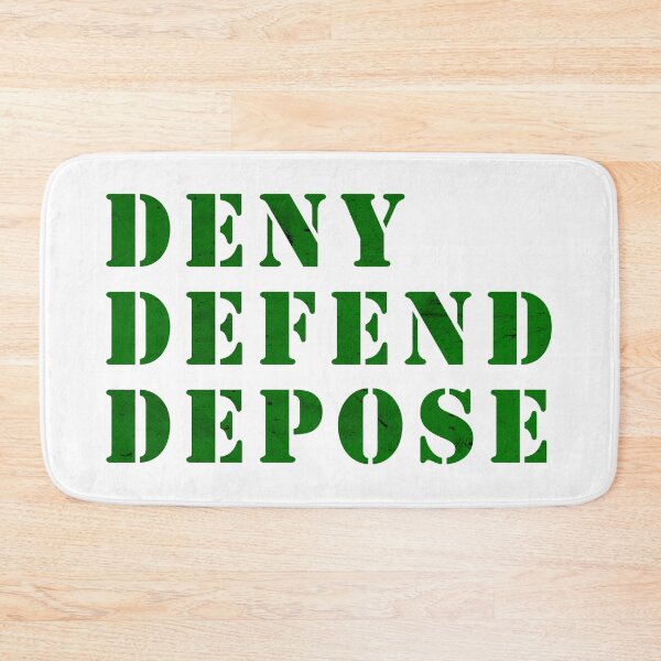 Item preview, Deny Defend Depose designed and sold by Angry Swan Designs.