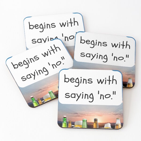 Item preview, "Peace begins with saying 'no.'" designed and sold by CUTESTUFFnow.