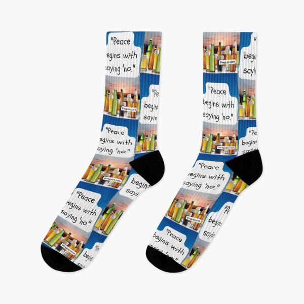 Item preview, "Peace begins with saying 'no.'" designed and sold by CUTESTUFFnow.
