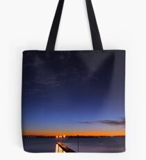 Como Jetty At Dusk Tote Bag