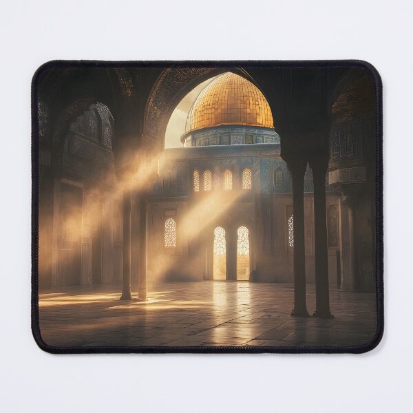 Item preview, Sunlight streams through arches in ancient structure. designed and sold by Artessie.