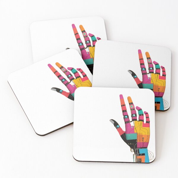 Item preview, Vibrant Robotic Hand Design designed and sold by Soul-Sparks.