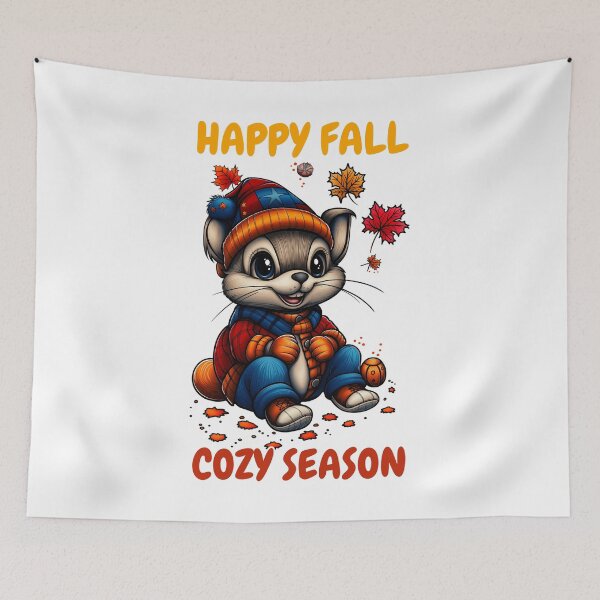 Item preview, Cozy Fall Animal designed and sold by BukkyStory.