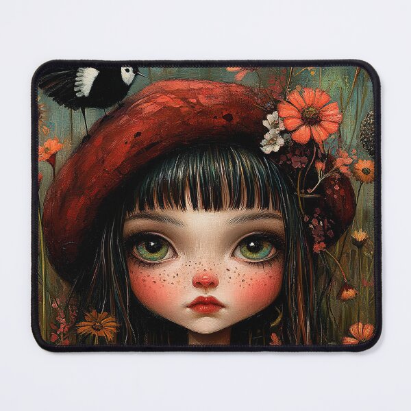 Item preview, Sweet Whimsical Garden. Pop Surrealism Art inspired by Mark Ryden. Lowbrow art.. designed and sold by Piagor.