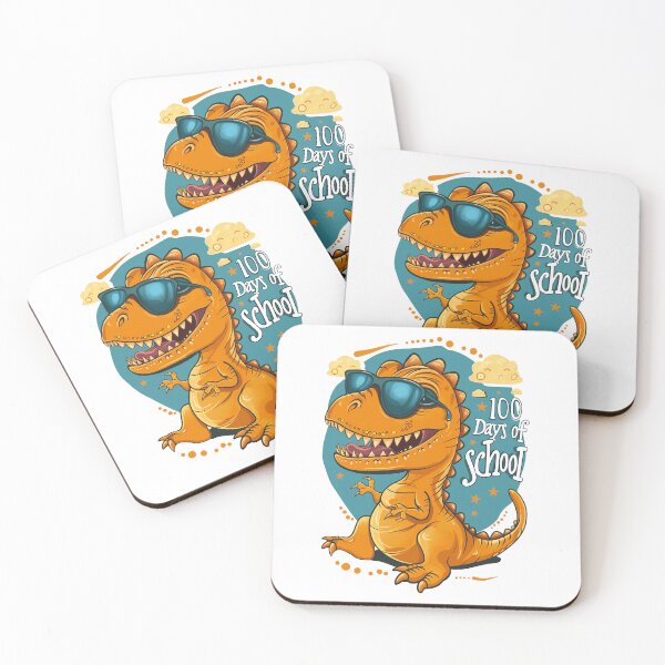 Item preview, Funny 100 Days Of School Dinosaur designed and sold by Wild-Co.
