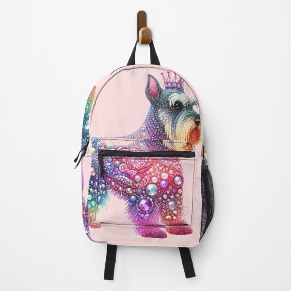 Item preview, Jewel-Encrusted cute Schnauzer with Elegant Details designed and sold by ideandesign.