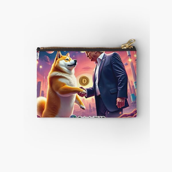 Item preview, Dogecoin Makes America Great Again Crypto Bull Coin USA designed and sold by The-Diamond-Art.