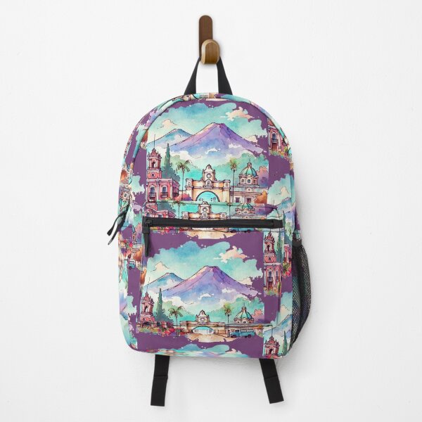 Item preview, Sketch of Guatemala’s Wonders: Tikal, Antigua, and More, designed and sold by PaintMeWorld.
