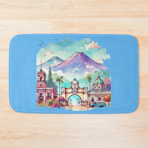Item preview, Sketch of Guatemala’s Wonders: Tikal, Antigua, and More,  designed and sold by PaintMeWorld.