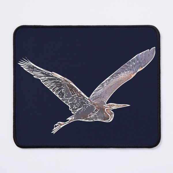 Item preview, Purple Heron White Alternate Design designed and sold by designsasstultd.