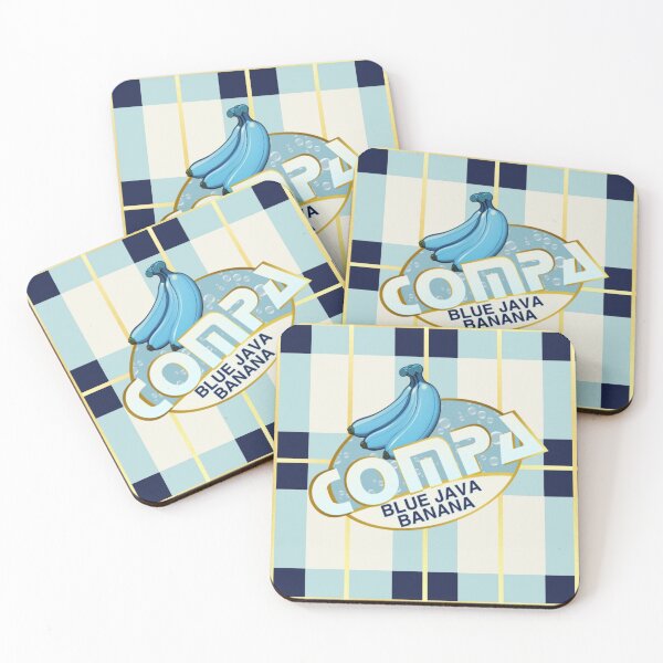 Item preview, Compa (Blue Java Banana) designed and sold by Kitsune Merchant.